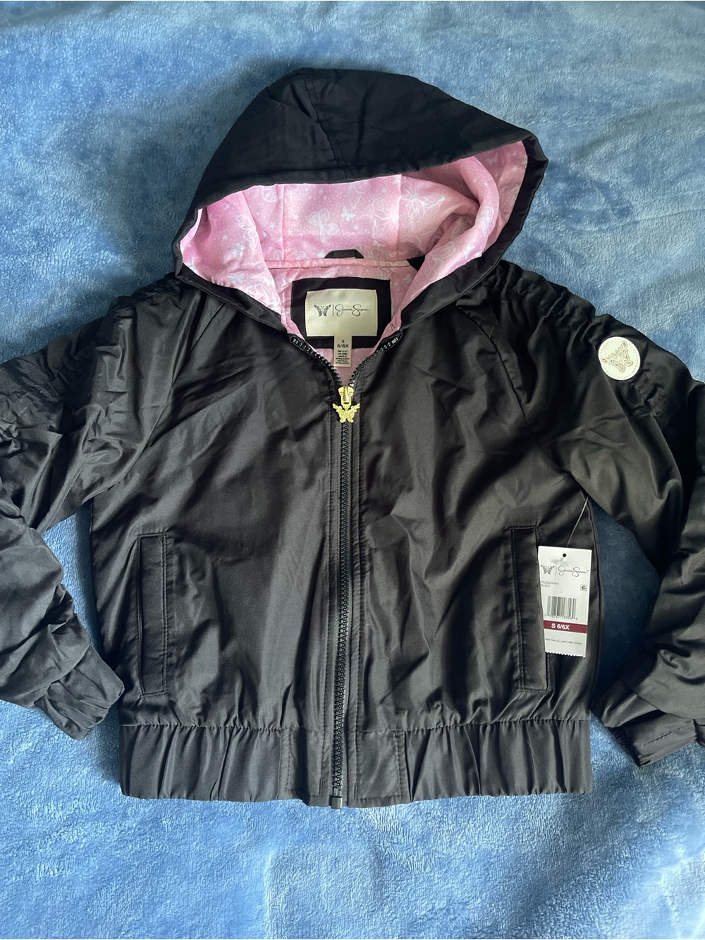 Jessica Simpson girl Black Puffer Jacket